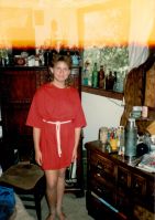 Adria Carney, dad still has the same thermos and chair 