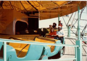 Daddy daughter day,  Santa Cruz Boardwalk