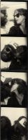 Eddie Carney and Terri Handsen, photo booth 85