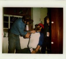 Richard Wood, Eddie Carney, Terri Hansen Carney