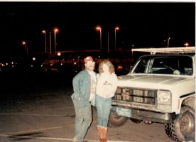 Terri Hansen and Eddie Carney, Truck Show