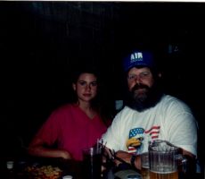 Adria and Eddie Carney at Round Table