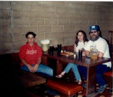 Nick, Joan, Eddie Round Table, Felton