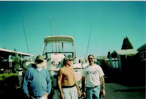 Bayside Marine fishing Eddie, John 