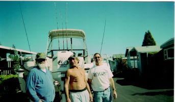 Bayside Marine fishing Eddie, John 