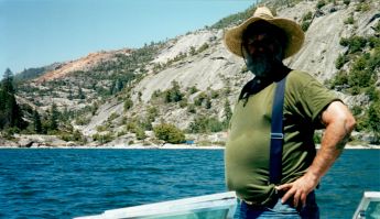 Cherry Lake Stanislaus National Forest east of Yosemite elevation 4700 feet 