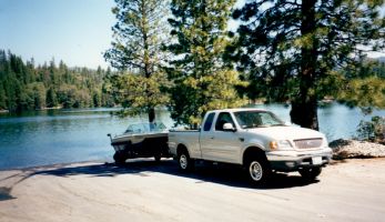 Eddie Carney Cherry Lake, launching