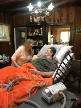 Joan and Eddie, memory lane  