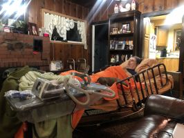 Home hospice, a dogs love