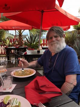 Lunch with Adria after Monterey VA clinic appointment
