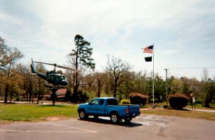 Little Rock VFW, down the street from Adria's home