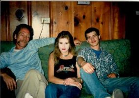 Larry, Nina, Ricky at Eddie's