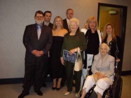 Eddie, Tony Perkins, Adria, John Recicar, Georgia, Jackie, Alycia, and Mary Radoye  