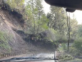 Lompico mudslide