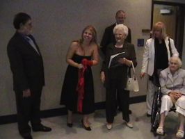 Granny making fun of Adria's dress, John, Jackie, Marry 2007