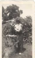 Eddie with mom, Georgia Marvell