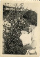 3 months old with Virginia Lewis 