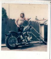 1950 Pan Head, 1 1/4 rake 20' extended tubes, 1974