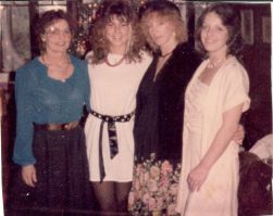 Kern (in white) and family